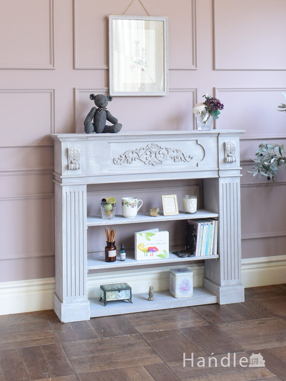 新品】おしゃれ マントルピース アンティーク風 楽天市場