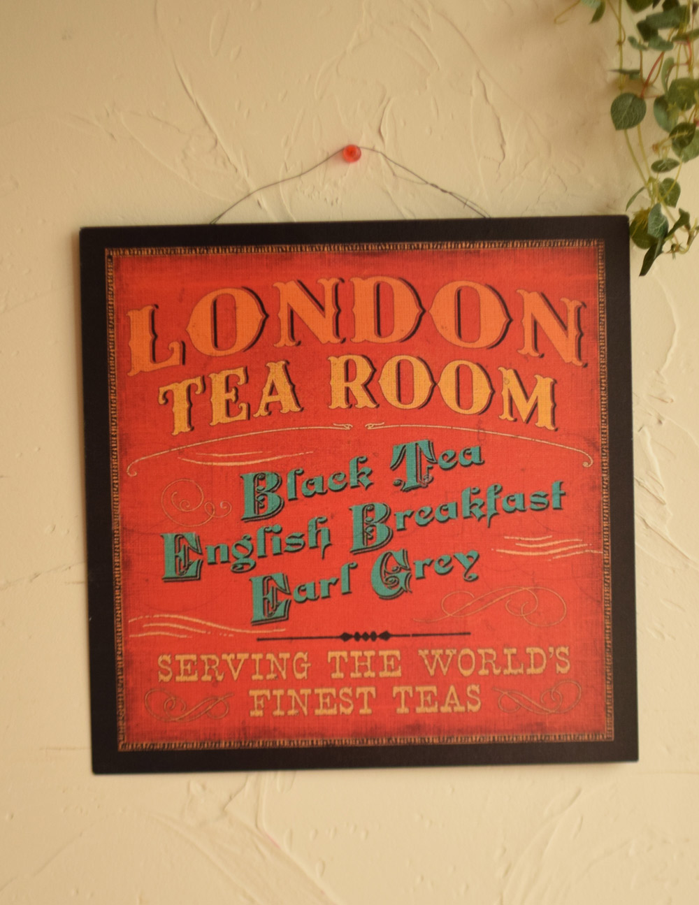 イギリスのヴィンテージ雑貨、ロンドンのサインプレート（看板）(k