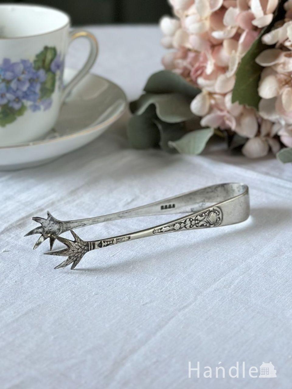 イギリスのアンティークカトラリー、シルバープレートのデザート