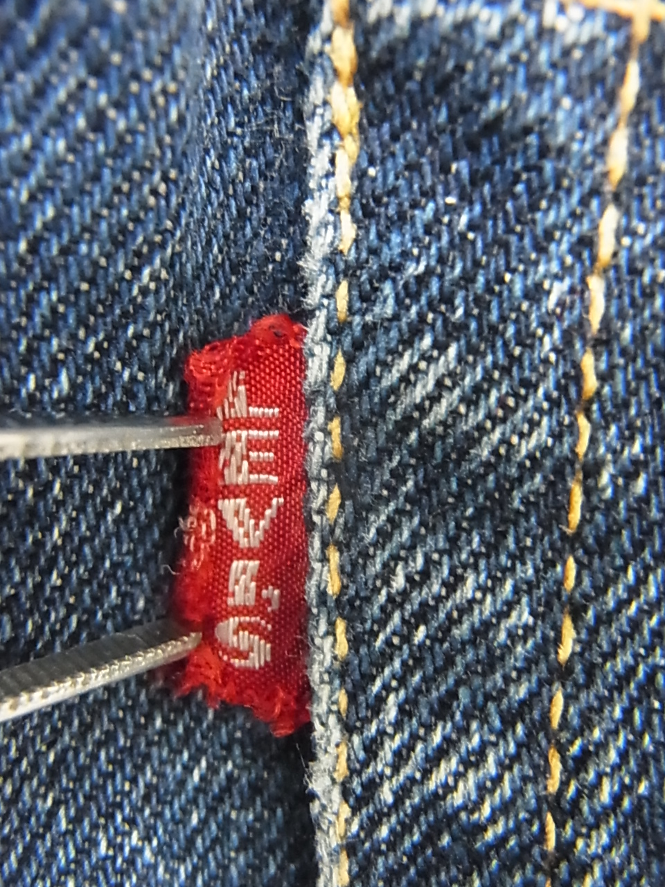 第2回（動画有）リーバイス 501 ビッグE Vステッチ前期型 トップボタン