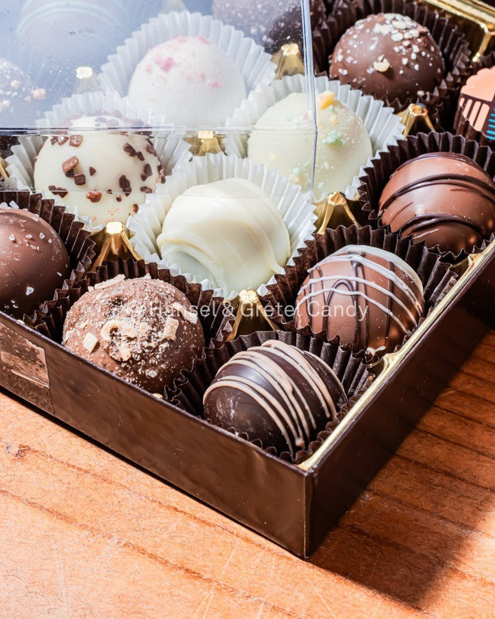 16pc Pre Packaged Assorted Truffles - Hansel And Gretel Candy