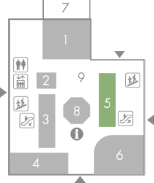 1-5 ギャラリー1｜1F はっち広場｜はっちについて｜八戸ポータル