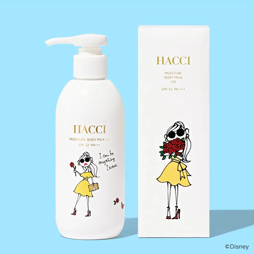 モイスチャーボディミルク UV 【ディズニー】｜HACCI公式オンラインストア