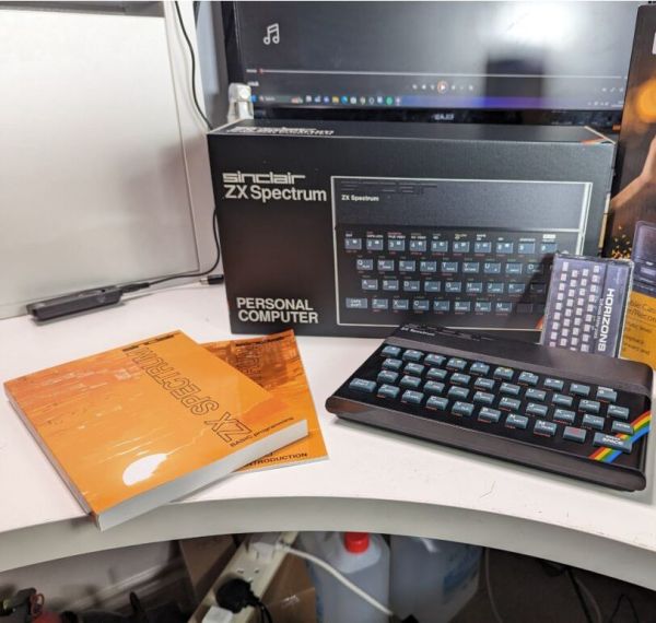Recreating The ZX Spectrum Unboxing Experience By Manufacturing A