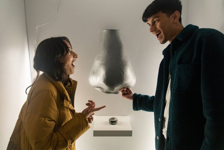 This Giant Nose Art Piece Drips Descriptive Snot - Hackster.io