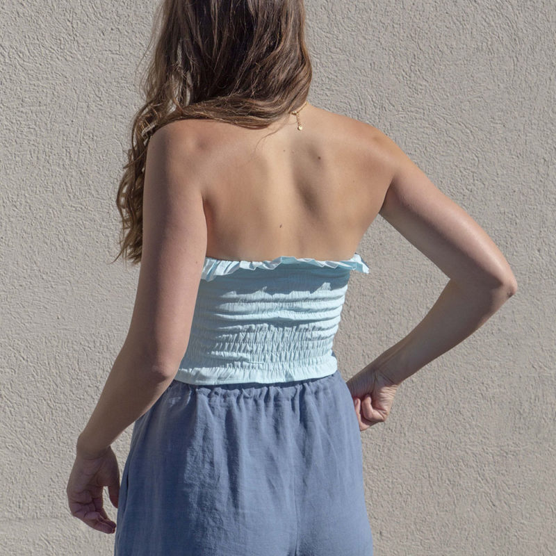 Ruffle Tube Top - Hackwith Design House