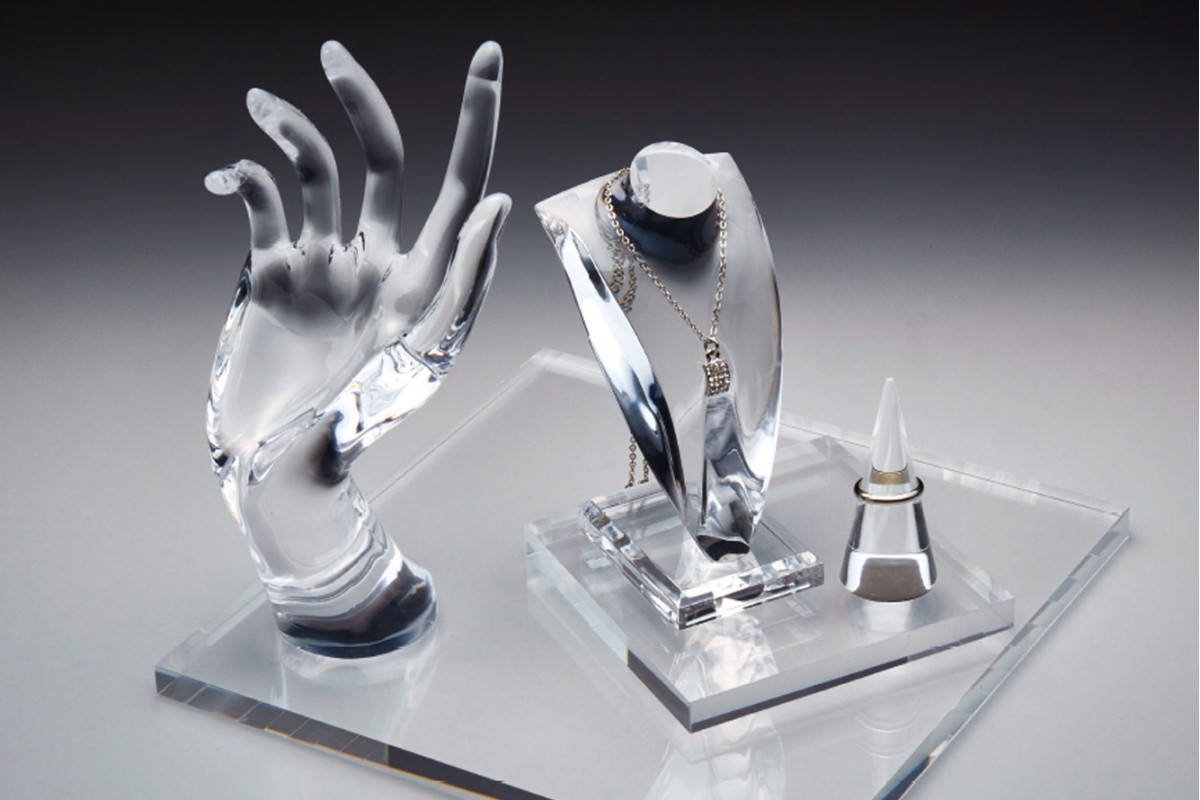 アクリルディスプレイ リングスタンドL（Z-1155-L）｜hacoful