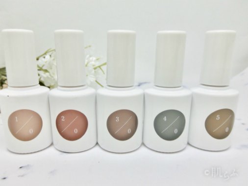 uka（ウカ）のネイル「カラーベースコートゼロ」全5色レビュー ｜ 肌らぶ