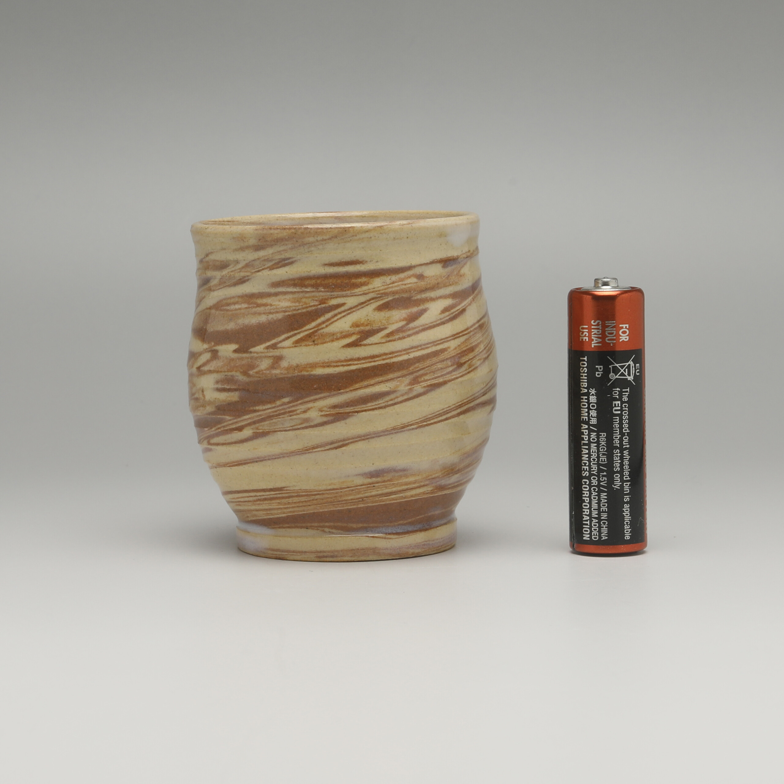 練り上げぐい呑 大和保男作 | 萩焼屋Hagiyakiya ネットショップ