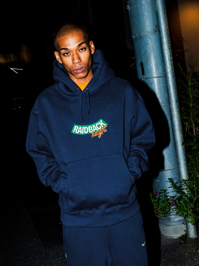 RAIDBACK ARCH LOGO HOODIE – HAIGHT