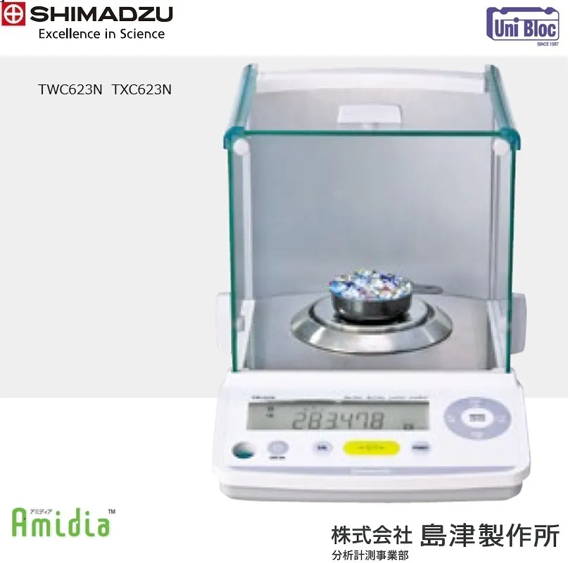 ㈱島津製作所 ㈱島津製作所 上皿カラット天びん TXC623N S321-64507-22