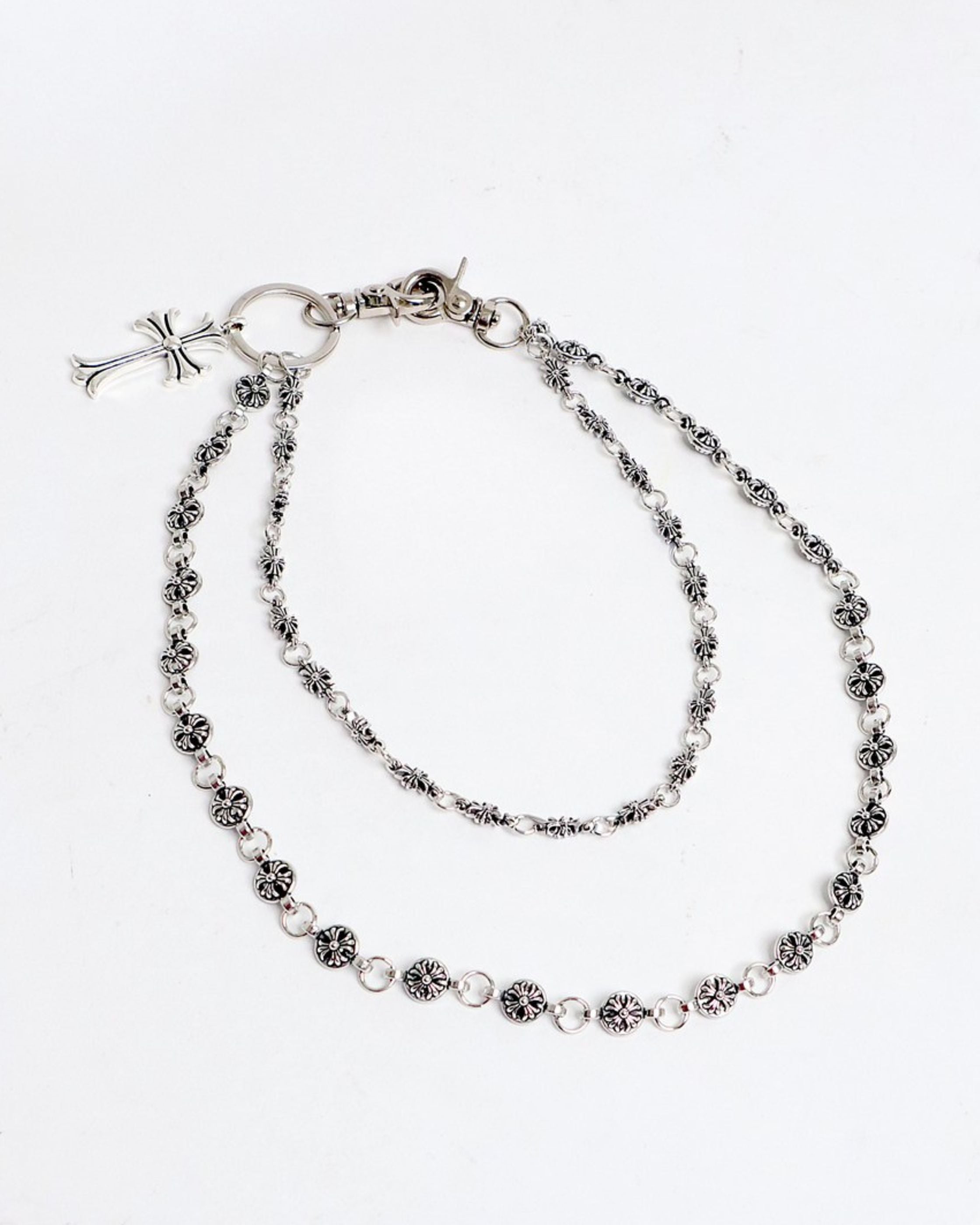 YEONI/UNRULED】Cross W Chain belt – Ha-Li-C STORE（ハリックストア