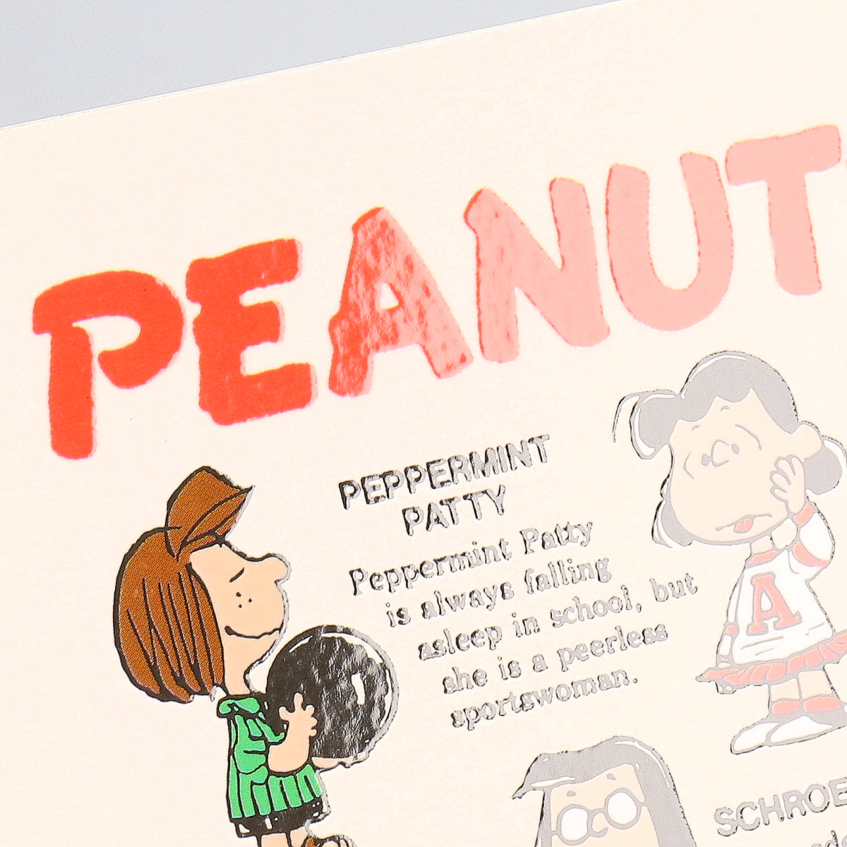 スヌーピー UV加工 75th フレンズ【ポストカード／1柄1枚入り／PEANUTS