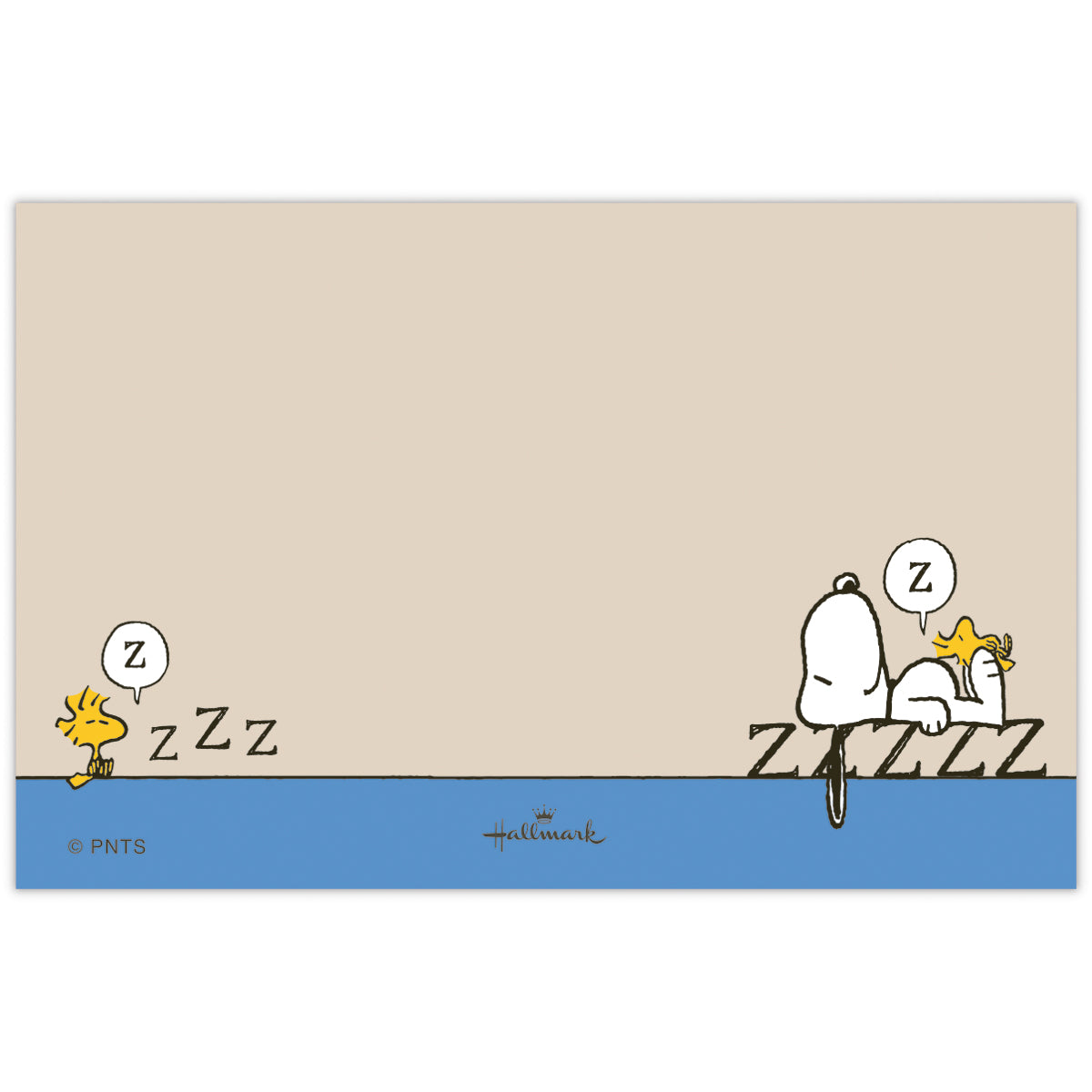 スヌーピー REST 休む【Peanuts All Good／ミニメッセージカードセット