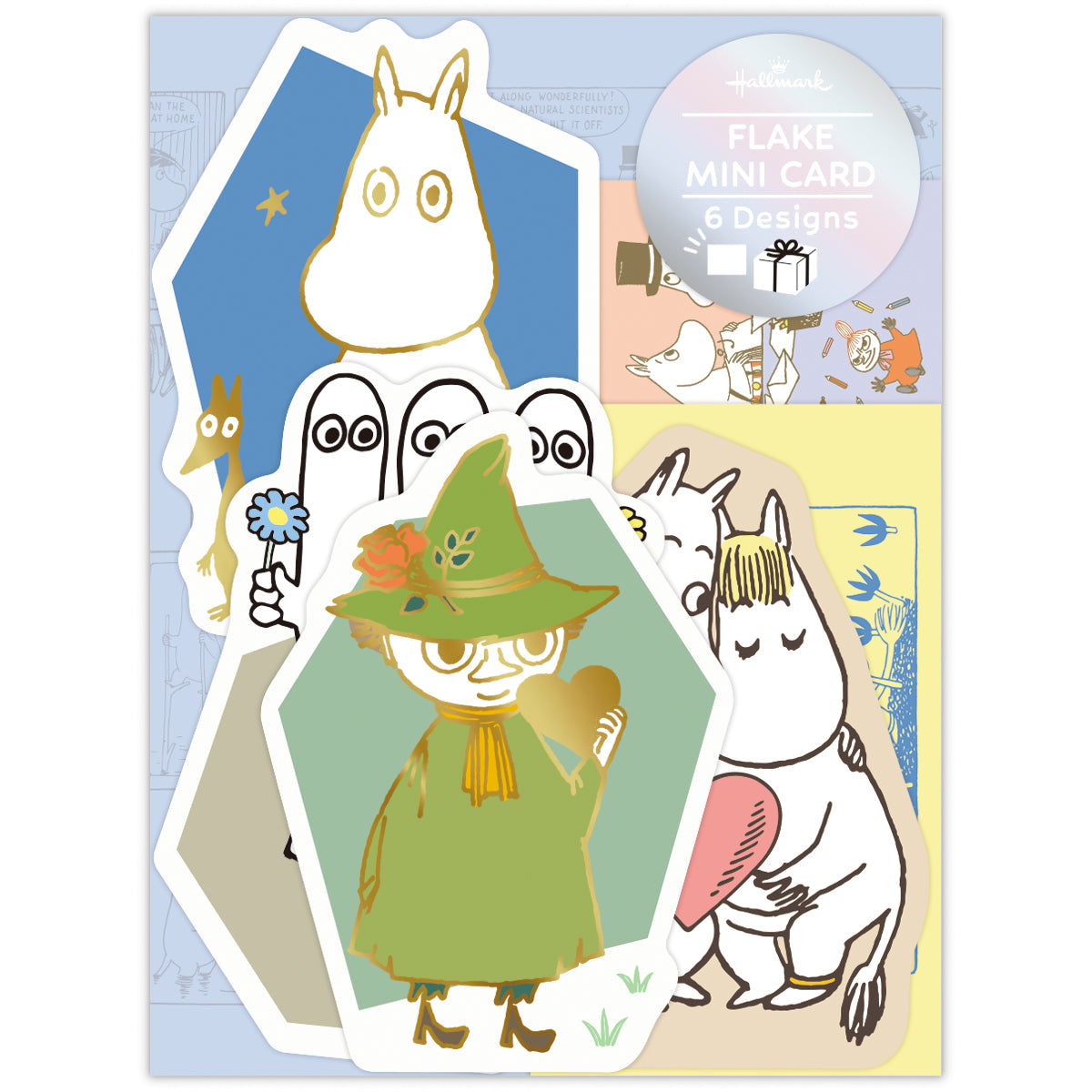 ムーミン ムーミン谷の仲間たち【多目的／フレークミニカード】｜日本