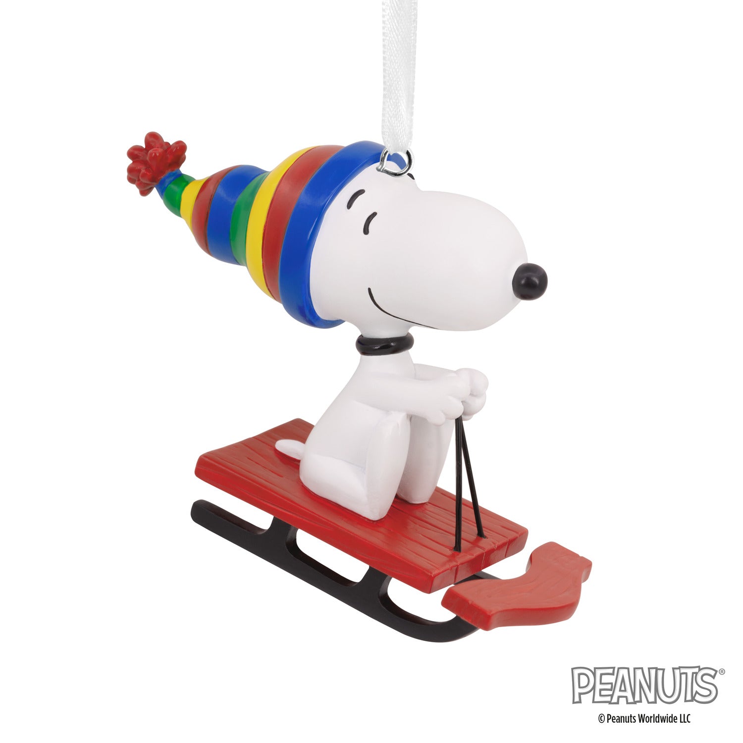 スヌーピー そりあそび ホールマークオーナメント Peanuts Snoopy