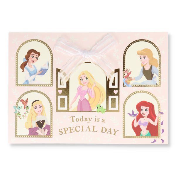 ディズニー プリンセスたちからお祝いII【誕生お祝い／立体カード
