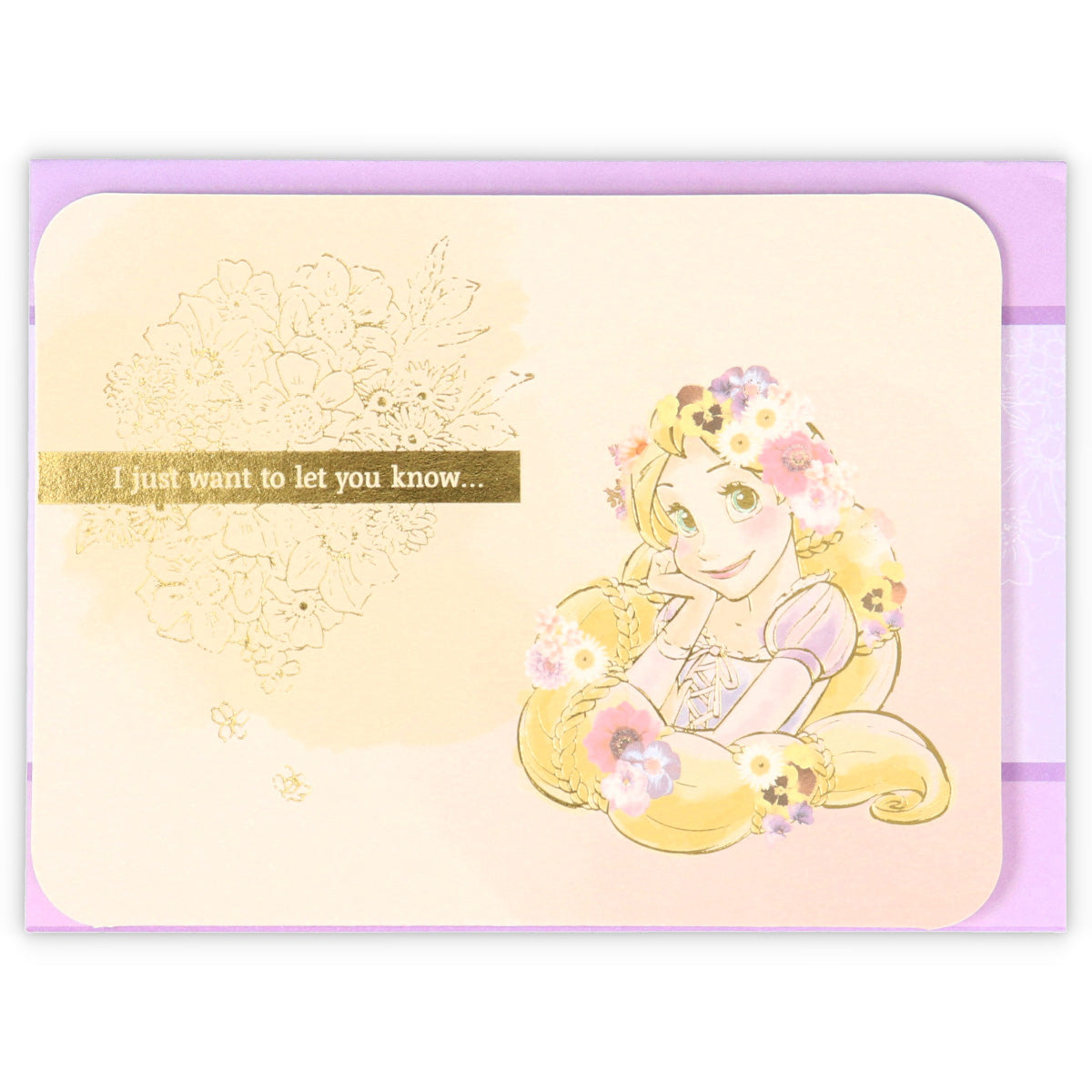 ディズニー ラプンツェル フラワーII【多目的／立体カード】 – 日本