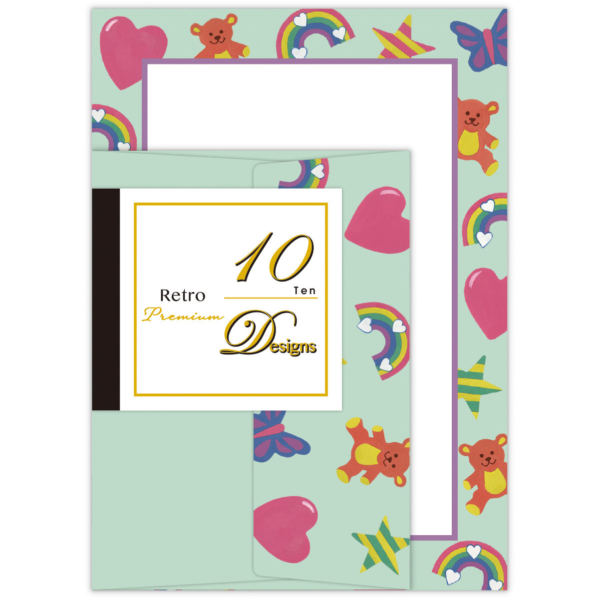 10Dレトロ【ミニレターセット／10デザインズ】 – 日本ホールマーク