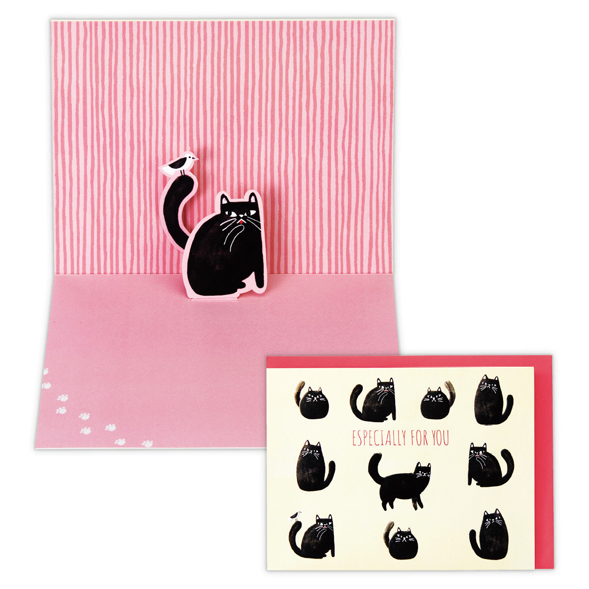 くろねこ【くろねこ／立体カード／UK Design】｜日本ホールマークの