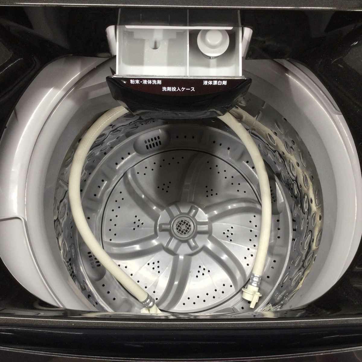 ニトリ 洗濯機 6.0kg 縦型 ブラック NTR60BK 2022年製 | リユース家電Happy