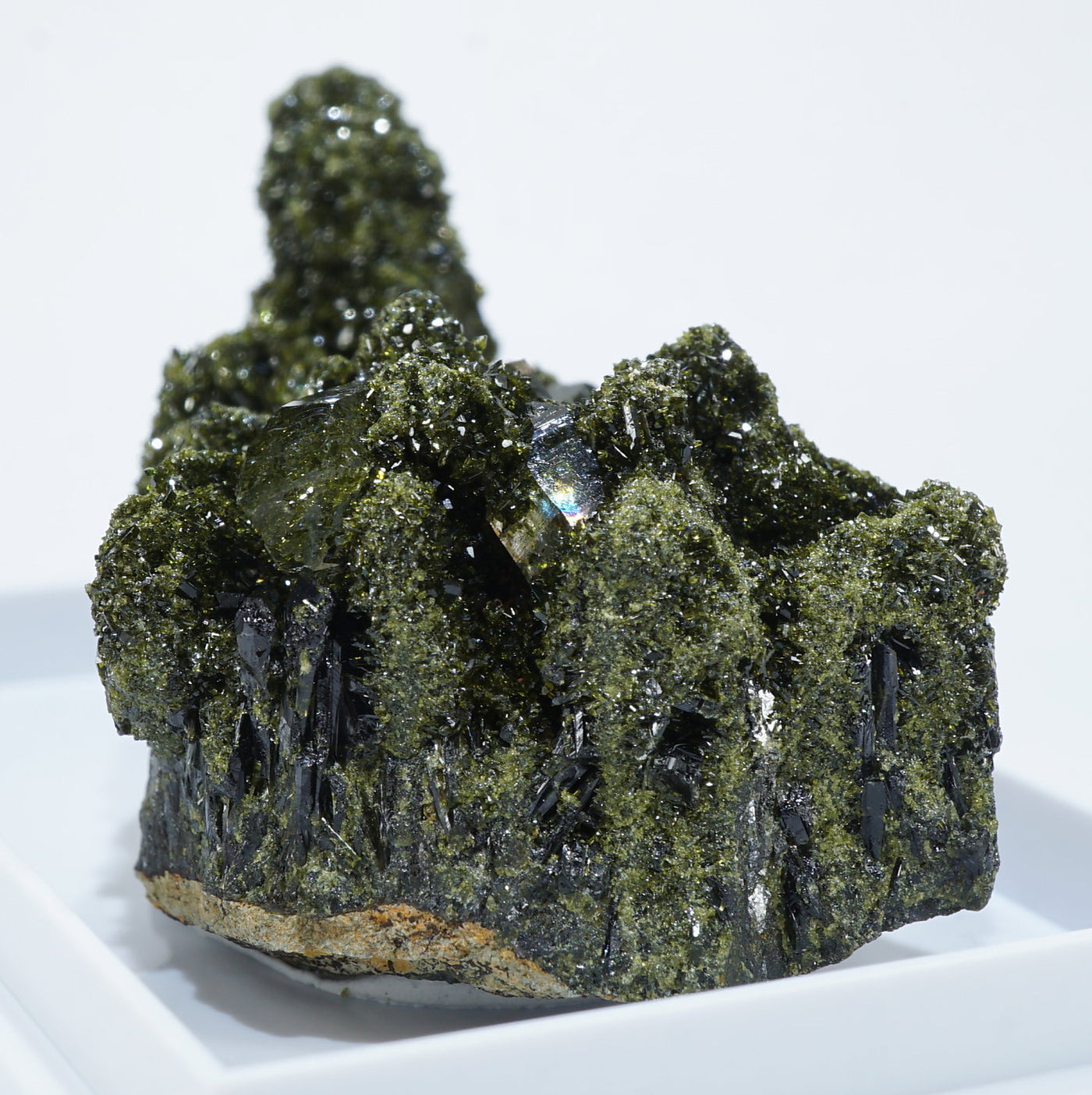 トルコ産 エピドート・水晶 – 天然石ハッピーギフト