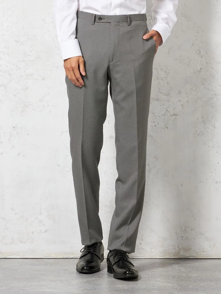 M．グレー 【上下ウォッシャブル】スリーピーススーツ 2つボタン