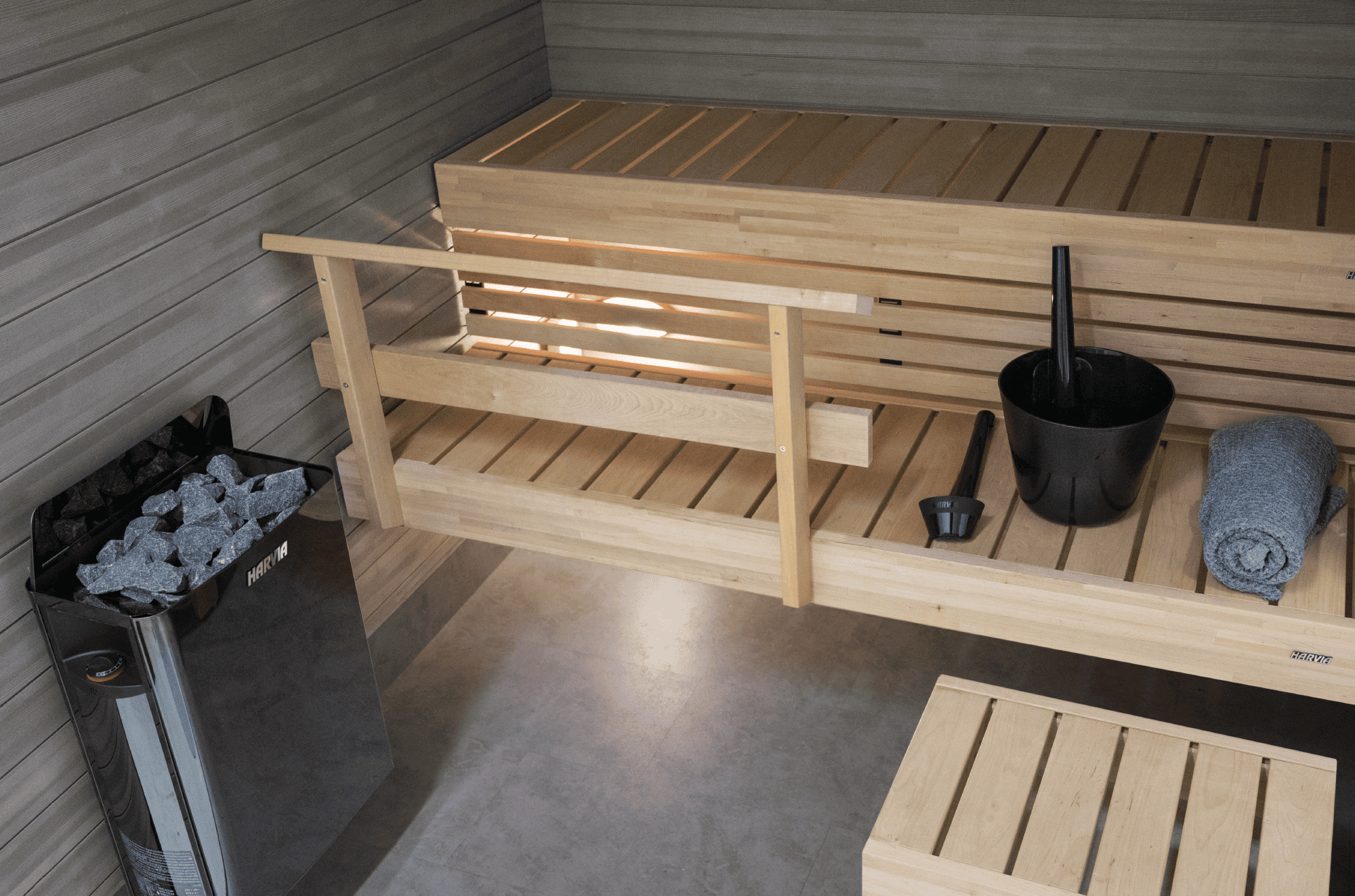 ウォール8 ブラック - harvia