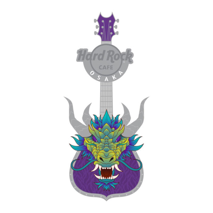3D DRAGON GUITAR PIN : UCW | Hard Rock Cafe Japan – ハードロック