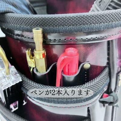 KINCKS】アドバンガラス革腰袋バリスティックナイロン補強仕上げADV