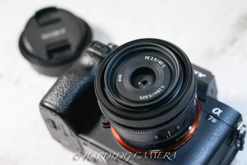 長期レビュー】FE 40mm F2.5G｜写りに妥協無しの超小型単焦点Gレンズ