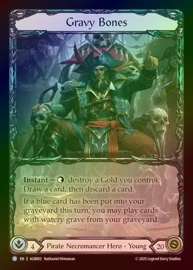 難破船の略奪者、グレイビィ・ボーンズ marvel fab Cold Foil】難破船