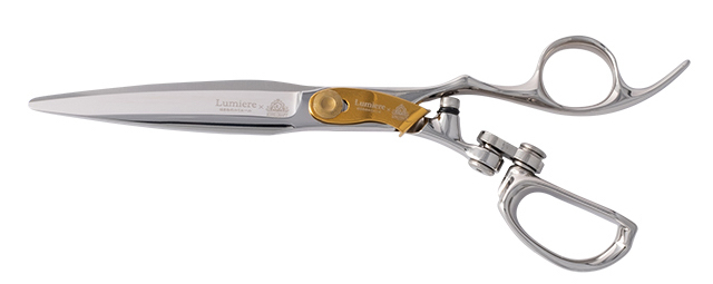 新品未使用 6.8インチ シザー ハーフ剣型 ベアリング スーパーゴールド