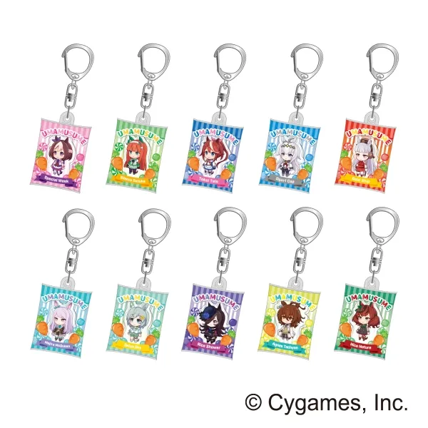 ハセ・プロ｜ウマ娘プリティーダービー エアふわキーホルダー