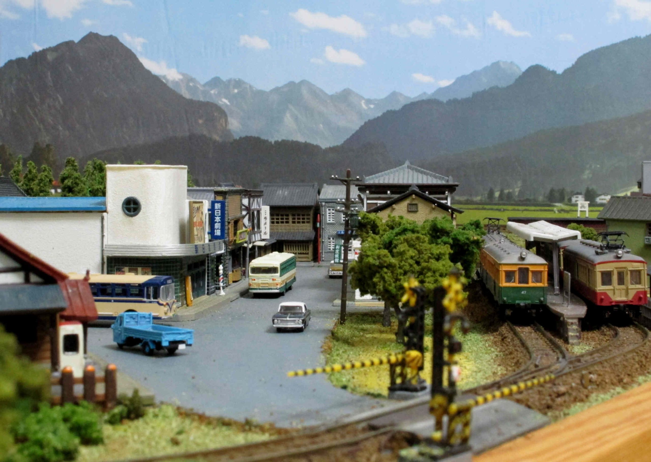 Nゲージレイアウトのシーンから 最終版 | 畑川 治の車・鉄道そして旅