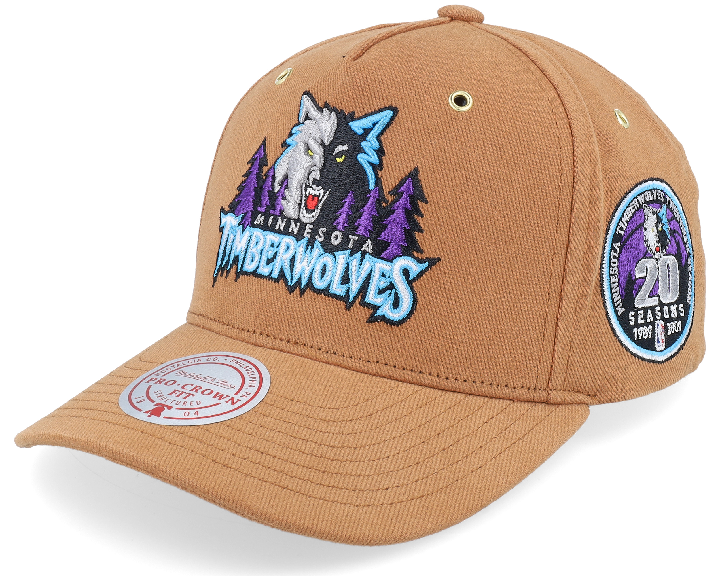 Hatstore Exclusive x Minnesota Timberwolves Purple Pop Tan
