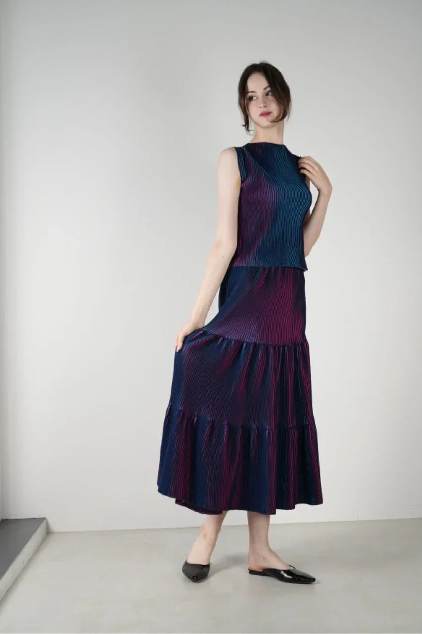 オーダーメイド】 Haut tricot 3Dプリーツ ホールガーメント ニット