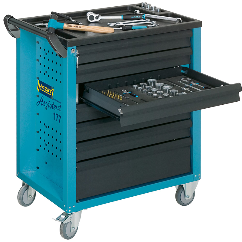 Hazet 177-7 Tool Trolley Assistent – Haus of Tools