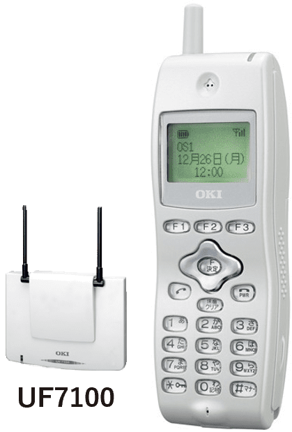 2022年製 OKI UM7700 PHS&充電器セット 1台分 中古 2022年製 OKI