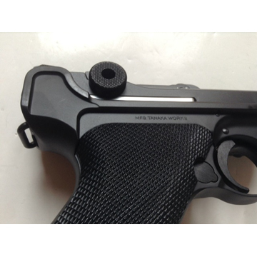 タナカワークス ルガー P08 6インチ R-Type HW ブラック ガスガン ガス