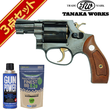 タナカワークス S&W M36 チーフスペシャル Ver.2 スチール ジュピター