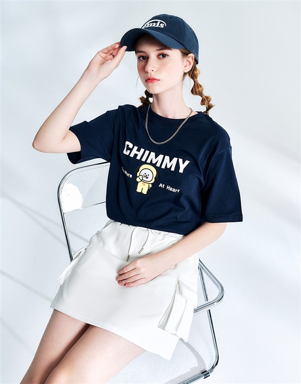 MIT BT21-CHIMMY短T - J1BS502 | CACO 最大聯名服飾品牌