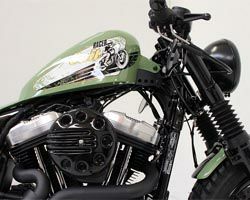 Cult Werk スポーツスターS NRSスタイル LEDヘッドライトキット(グロス