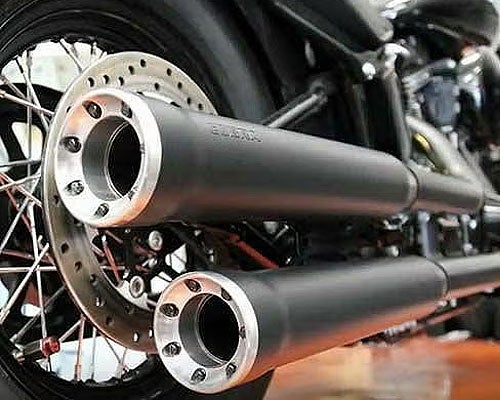 ソフテイルFLSTN, FLSTSB, FLS, FLSS用マフラー｜ハーレーカスタム