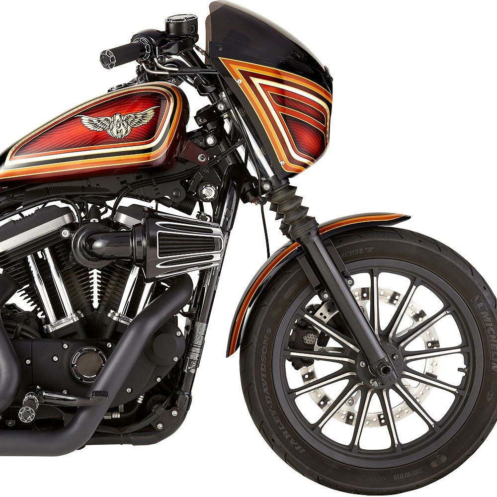 SALE】スポーツスター用 ハイフロー エアクリーナーキット モンスター