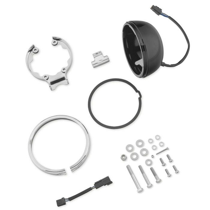 5-3/4インチ LEDヘッドライトハウジングキット |ハーレーパーツ専門店