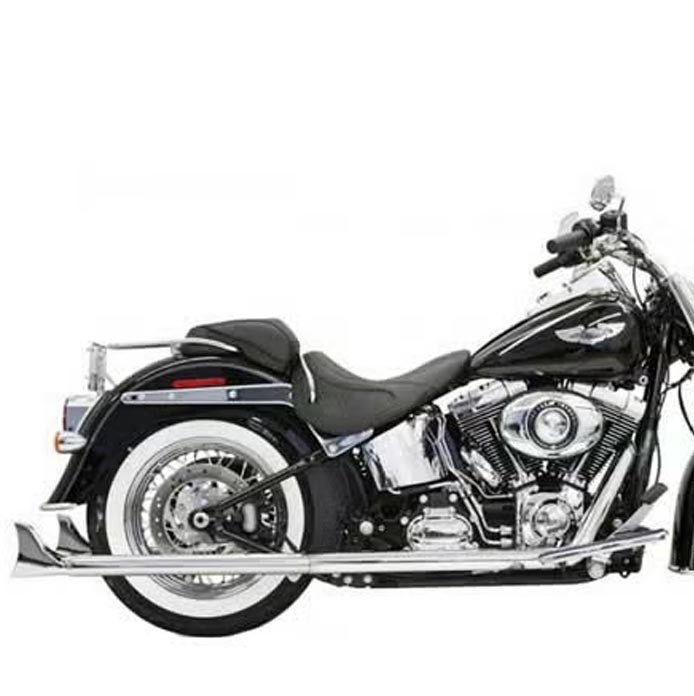 BASSANI True Duals フィッシュテールマフラー 33インチ |ハーレー