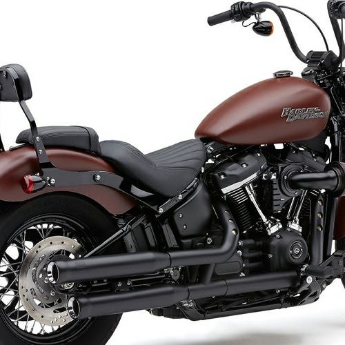 RINEHART(ラインハート)FLSB スリップオンマフラー ブラック/クローム