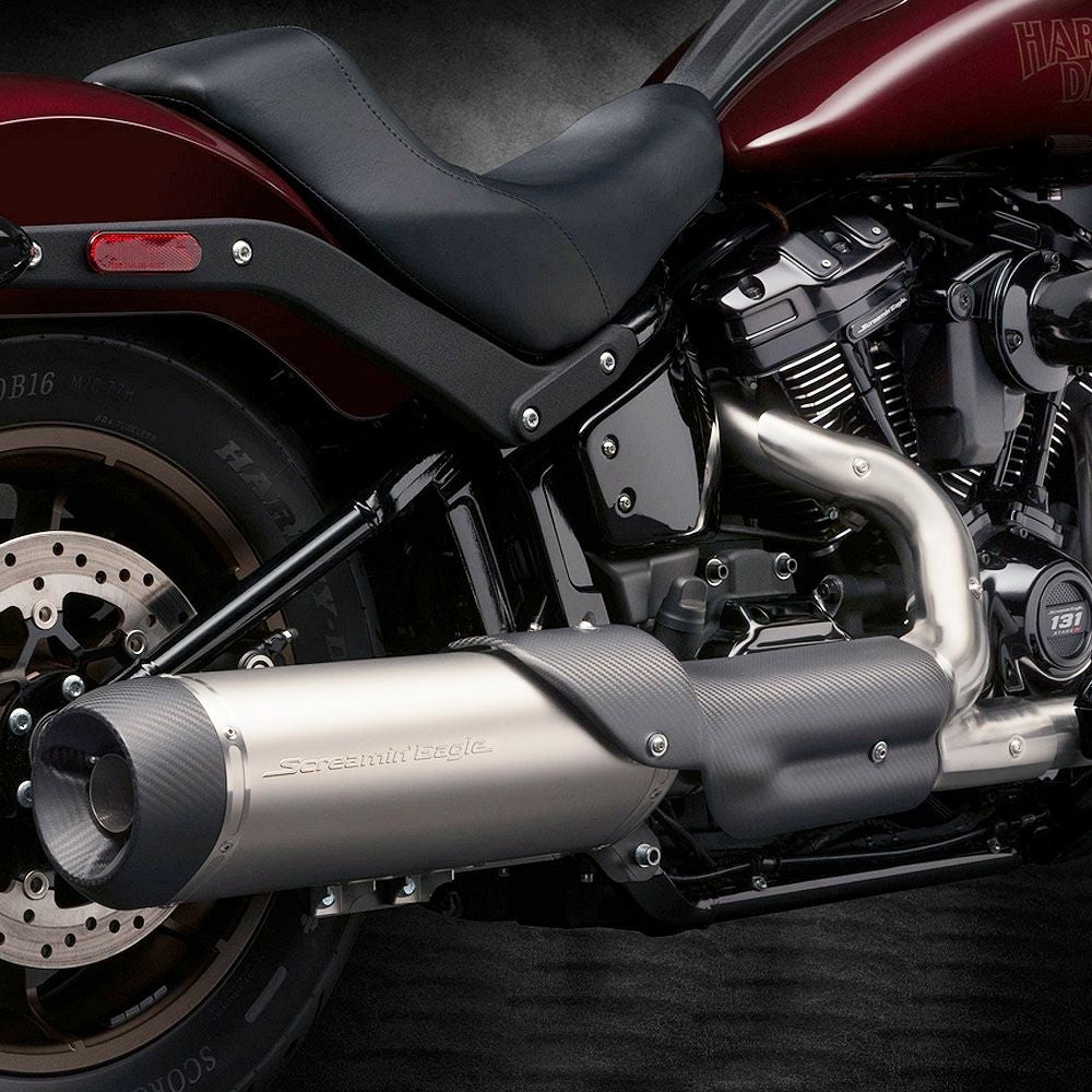 スクリ―ミンイーグル ストリートキャノンマフラー ロング Eマーク付き