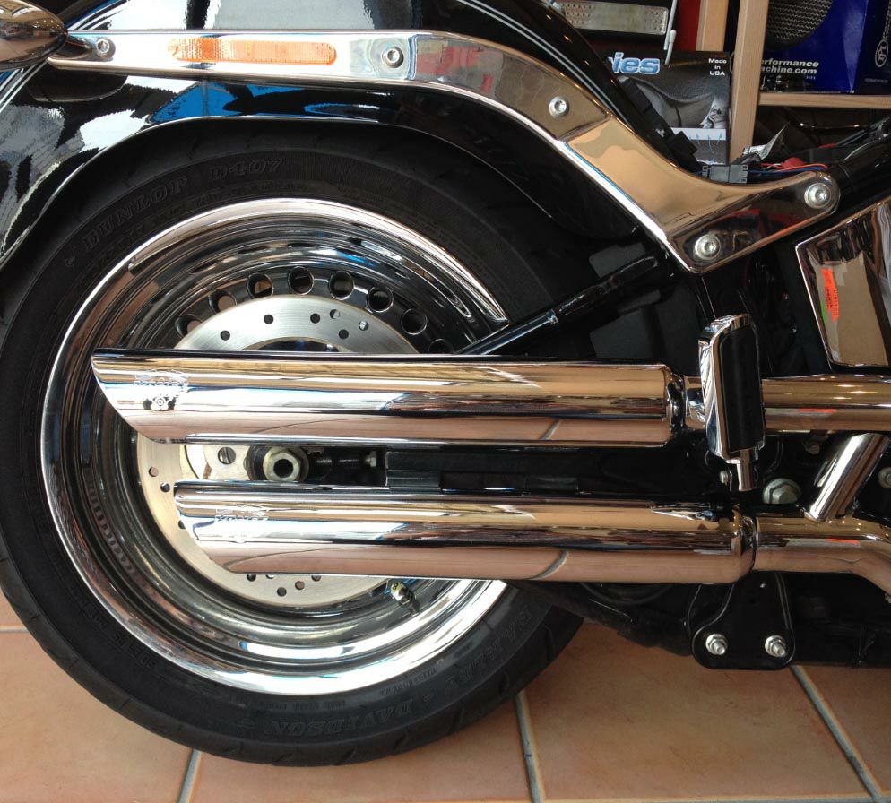 バンス＆ハインズ （VANCE&HINES） Twin Slash スリップオン |ハーレー